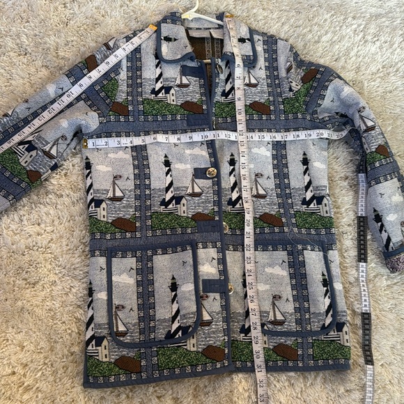 Blair Sailboat Vintage Tapestry Coat - Picture 12 of 14